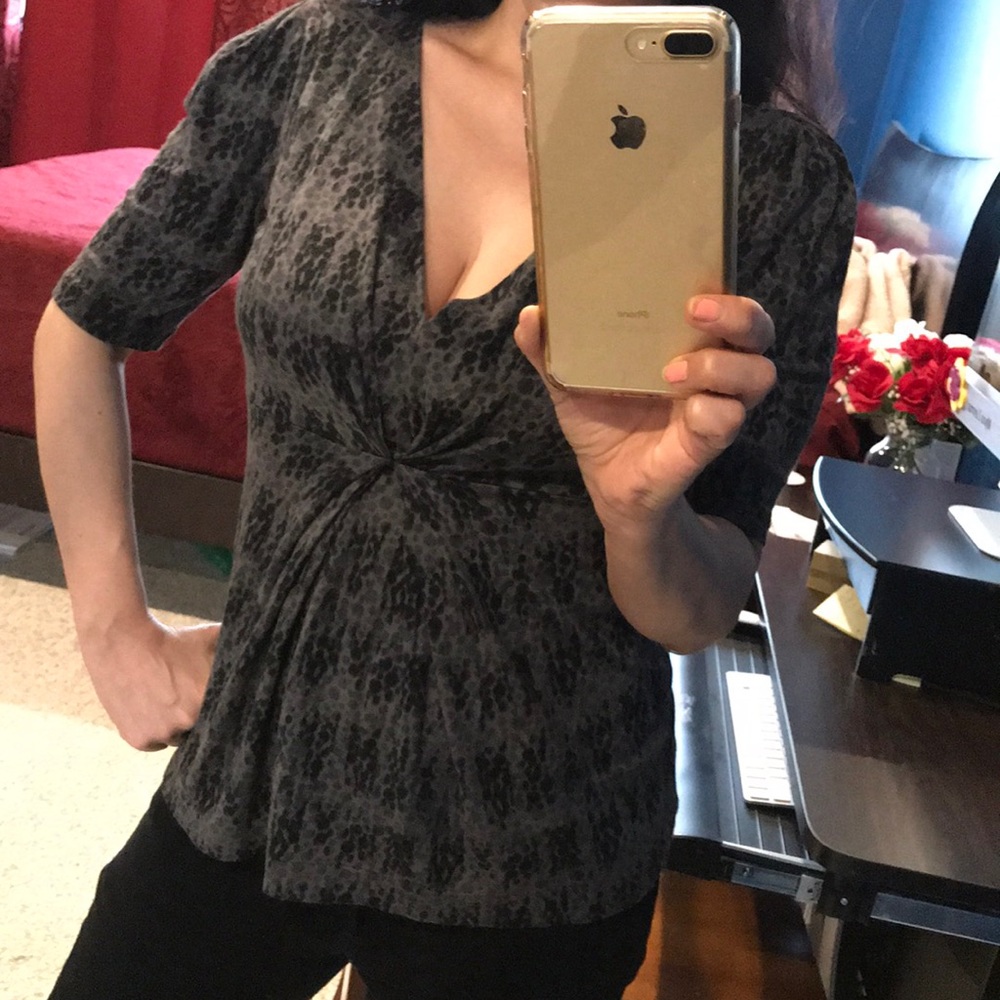 Sexy Snakeskin Print Top, Excellent Condition!